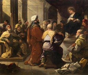 Christus unter den Doktoren, ca. 1665