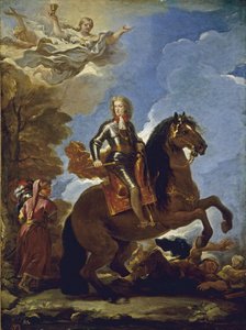 Reiterporträt von Karl II. von Spanien, vor 1694 von Luca Giordano