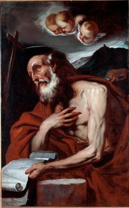 Darstellung des heiligen Hieronymus von Luca Giordano