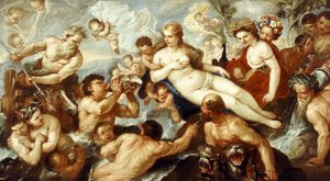 Die Rückkehr der Persephone, Öl auf Leinwand