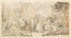 Versuchung des Mordechai (?) von Luca Giordano