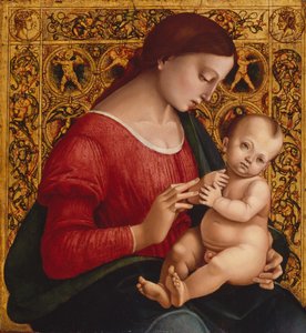 Madonna mit Kind, ca. 1505-07 von Luca Signorelli