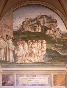 Geschichten des Heiligen Benedikt von Luca Signorelli