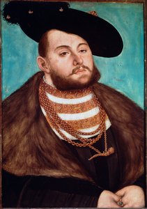 Porträt von Johann Friedrich II. dem Großmütigen, Kurfürst von Sachsen