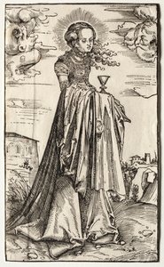 Heilige Barbara von Lucas Cranach