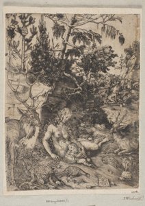 Die Buße des St. Johannes Chrysostomus von Lucas Cranach d.Æ.