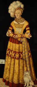 Herzogin Katharina von Mecklenburg 1487-1561, 1514 von Lucas Cranach the Elder