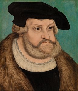 Porträt von Friedrich dem Weisen, Herzog von Sachsen