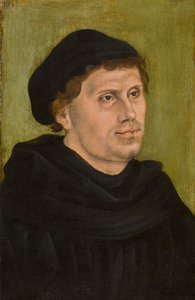 Porträt von Martin Luther 1483-1546, 1517 von Lucas Cranach the Elder