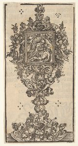 Reliquiar mit einer Pietà, aus der großen Serie der Wittenberger Reliquiare, 1509 von Lucas Cranach the Elder