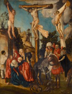 Die Kreuzigung, 1501 von Lucas Cranach the Elder