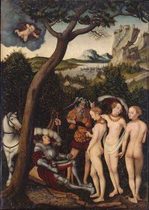 Das Urteil des Paris, um 1528