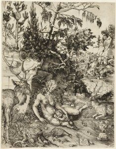 Die Buße des Heiligen Johannes Chrysostomus von Lucas Cranach the Elder