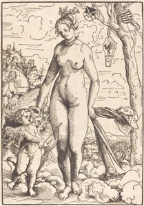 Venus und Amor von Lucas Cranach the Elder