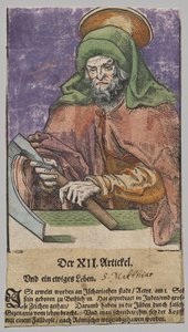 Matthias aus Christus, die Apostel und Paulus von Lucas Cranach the Elder, After