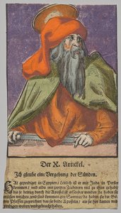 Simon aus Christus, die Apostel und Paulus von Lucas Cranach the Elder, After