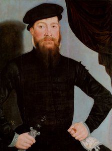 Männliches Bildnis von Lucas Cranach the Younger