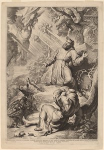 Der heilige Franziskus empfängt die Stigmata