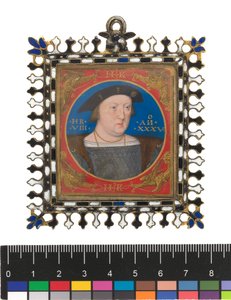 Heinrich VIII., ca. 1525-27 von Lucas Horenbout or Hornebault