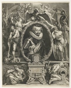 Porträt von Charles Bonaventure de Longueval, Graf von Bucquoy von Lucas Vorsterman (I)