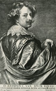 Porträt von Vandyck, 1906 von Lucas Vorsterman