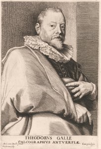 Theodore Galle / Theodorvs Galle / Calcographvs Antverpiae von Lucas Vorsterman