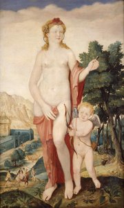 Venus und Amor von Lucas de Heere