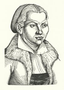Katharina von Bora, Ehefrau des deutschen protestantischen Reformators Martin Luther