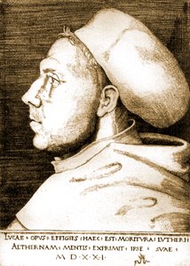 Martin Luther als Mönch