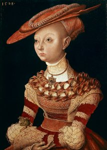 Porträt einer Dame von Lucas the Elder Cranach