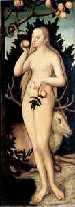 Eva von Lucas the Younger Cranach