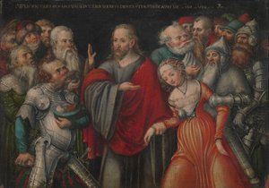 Christus und die Ehebrecherin