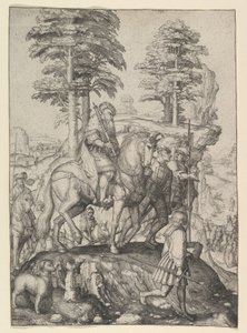 Abigail vor David, ca. 1507