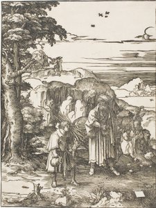 Abraham und Isaak von Lucas van Leyden