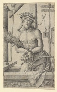 Christus als Schmerzensmann mit den Leidenswerkzeugen