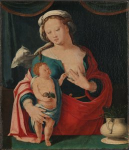 Madonna mit Kind von Lucas van Leyden