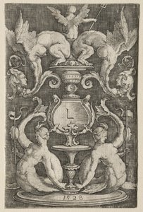 Ornamenttafel von Lucas van Leyden