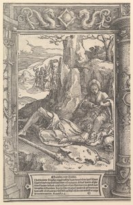 Samson und Delilah von Lucas van Leyden