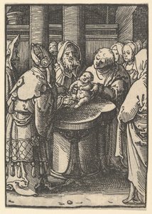 Die Beschneidung, ca. 1520 von Lucas van Leyden