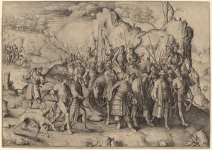 Die Bekehrung des Heiligen Paulus von Lucas van Leyden