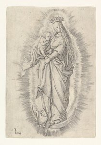 Die gekrönte Jungfrau mit Kind in Herrlichkeit (ca. 1512)