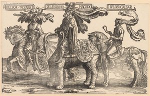 Die neun Helden: Hector von Troja, Alexander von Makedonien, Julius Caesar