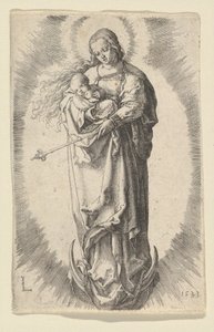 Die Jungfrau mit Kind auf der Mondsichel, 1523