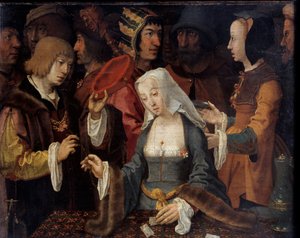 Die Kartenspieler von Lucas van Leyden
