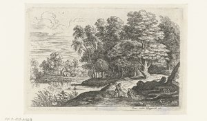 Landschaft mit zwei Hirtenjungen von Lucas van Uden