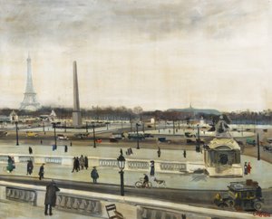 Ohne Titel (Place de la Concorde) von Lucien Adrion