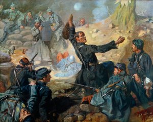 Die Toten aufstellen (8. April) von Lucien Hector Jonas