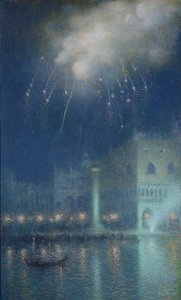 Feuerwerk über Venedig