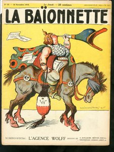 Cover von "La Baionnette", Satirique en Couleurs