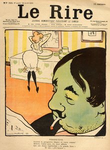 Humorvolle Karikatur, Titelseite von 